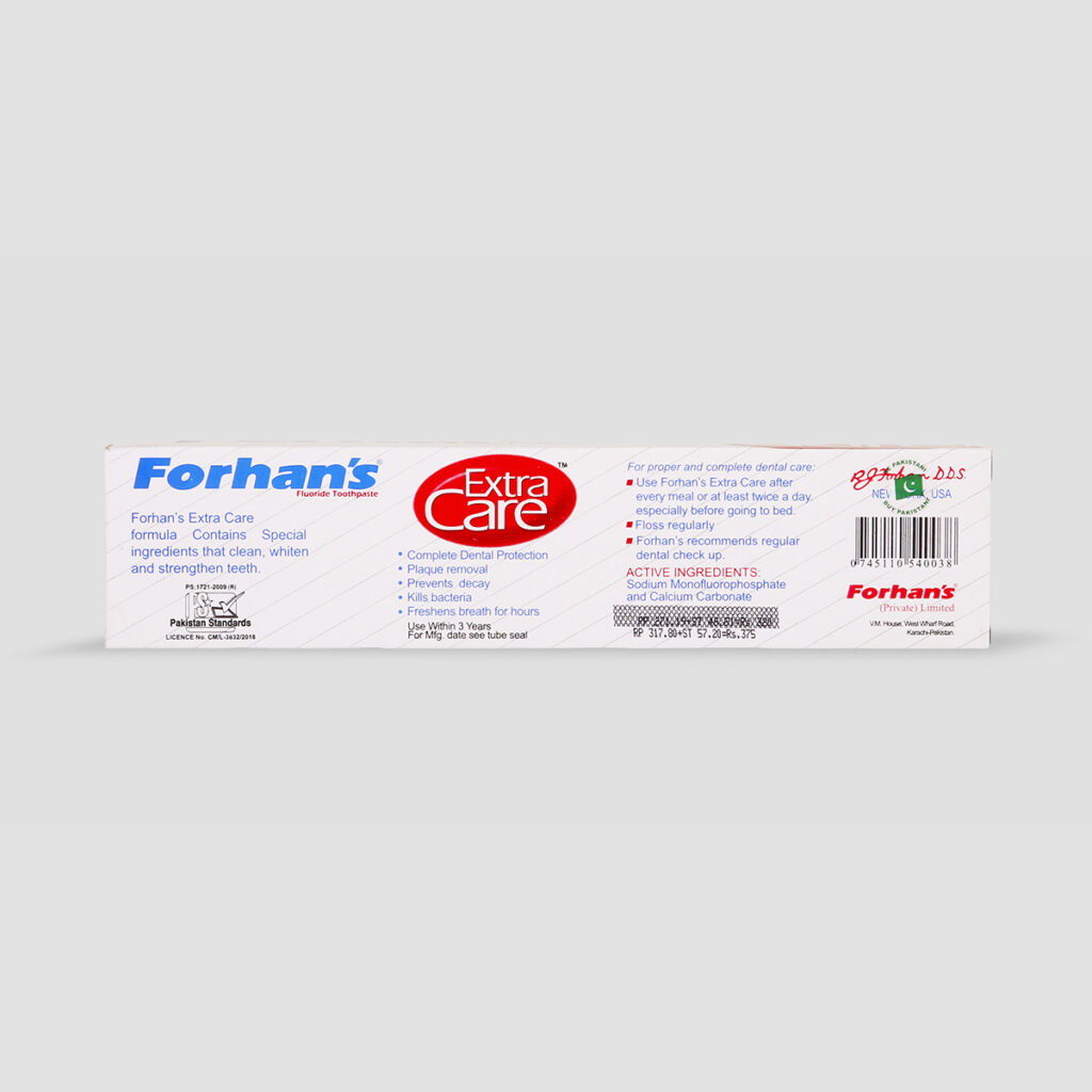 Extra Care Toothpaste – Forhans